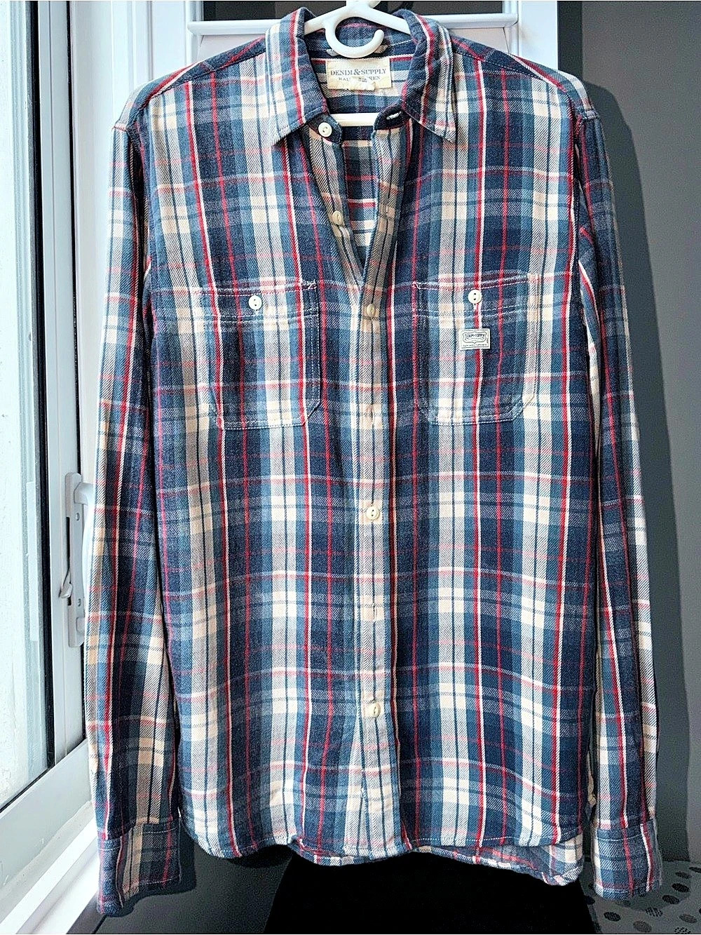Denim & Supply Ralph Lauren Plaid Flannel Shirt Men's M